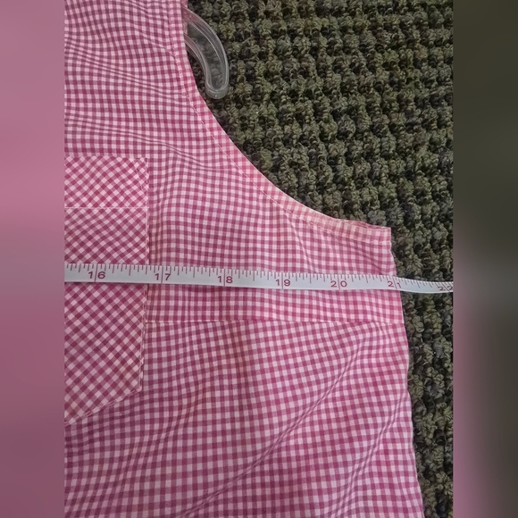 Ralph Lauren Pink Gingham Blouse - Picture 5 of 10